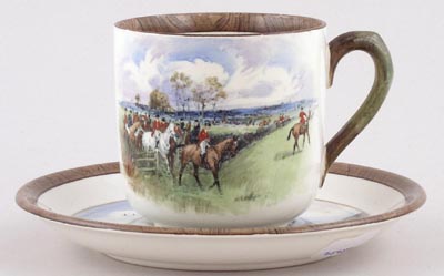 Teacup and Saucer c1930s
